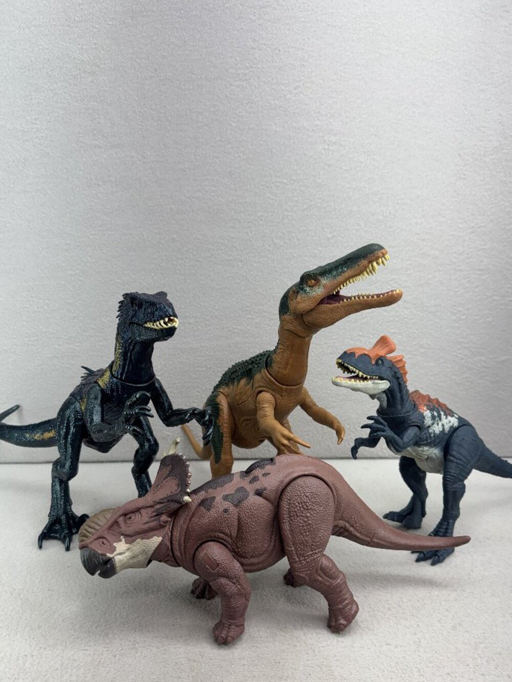 Jurassic World Dinosaur Figure Lot Indoraptor Baryonyx Cryolophosaurus Pachyrhin